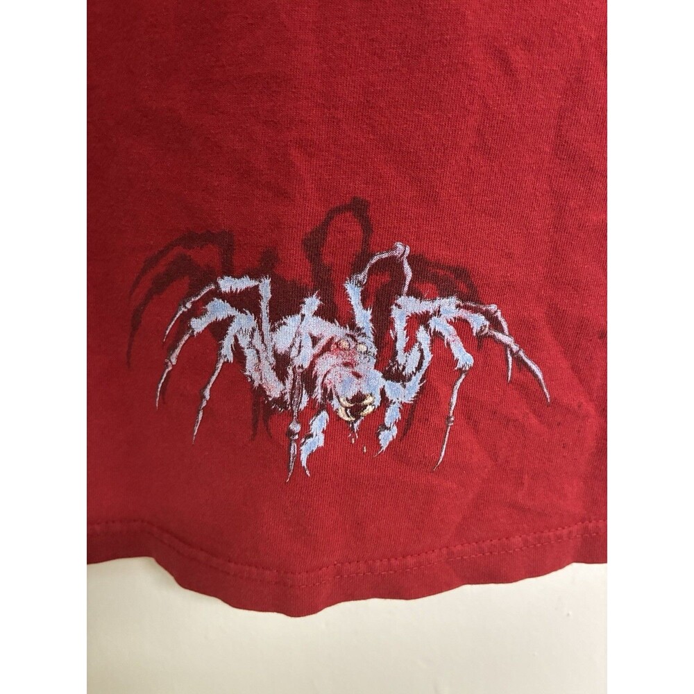 Vintage Harry Potter Aragog Graphic TShirt Youth Large No Tag Red - Picture 5 of 5